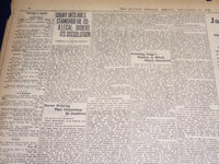 1909 NOV 21 THE BOSTON HERALD - COURT DECLARES STANDARD OIL CO. ILLEGAL - BH 394