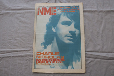 1984 NOVEMBER 24 NEW MUSICAL EXPRESS NEWSPAPER -CHARLIE NICHOLAS COVER - NP 9279