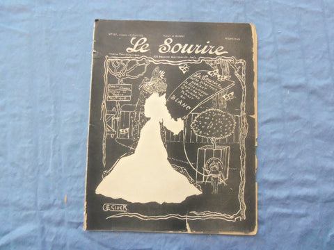 1902 MARCH 29 LE SOURIRE MAGAZINE - ILLUSTRATED COMEDY - FRENCH TEXT - SP 4864Y