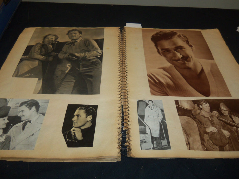 MOVIE STAR SCRAPBOOK - ROONEY - FLYNN - BENNETT - GREAT PHOTOS - 20A