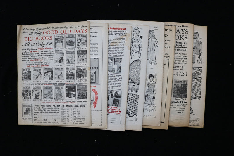 1967-1968 POPULAR HANDICRAFT MAGAZINE - LOT OF 8 - O 3799