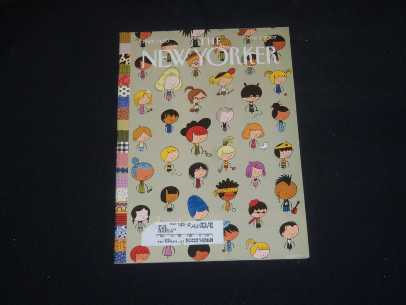 2007 MAY 7 THE NEW YORKER MAGAZINE - ILLUSTRATED COVER - NY 2099