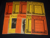 1939 THEATRE ARTS MONTHLY MAGAZINE LOT OF 10 ISSUES - O 2914