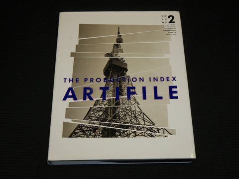 1993 THE PRODUCTION INDEX ARTIFILE HARDCOVER BOOK - VOLUME NO. 2 - R 712L