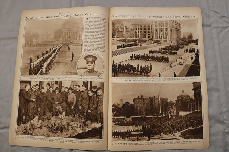 1918 NOV 14 MID-WEEK PICTORIAL MAGAZINE SECTION - VICTOR EMMANUEL III - NP 9265