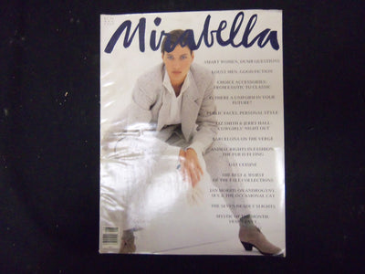 1989 AUGUST MIRABELLA MAGAZINE - ISSUE #3 - ROSEMARY MCGROTHA COVER - ST 4247