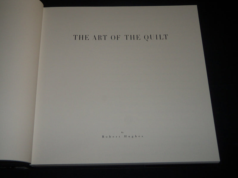 1990 AMISH THE ART OF THE QUILT HARDCOVER BOOK W/ CASE - FIRST EDITION - I 960A
