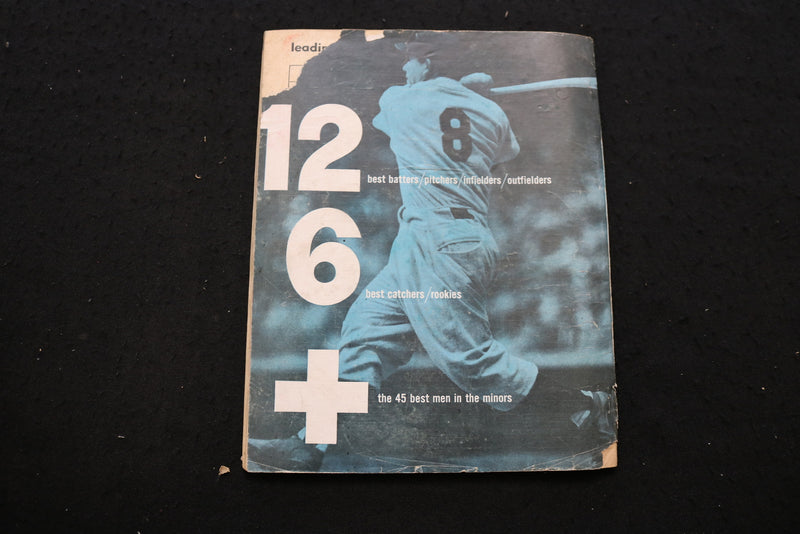 1958 BASEBALL STARS MAGAZINE - TED WILLIAMS COVER - B 3455F