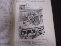 1897 ST. NICHOLAS MONTHLY MAGAZINE LOT OF 8 ISSUES - NICE ILLUS. & ADS - WR 1076