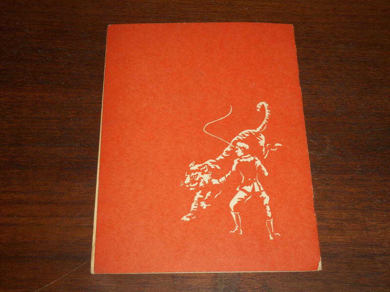 1930'S CIRCUS ROOM WINE LIST - HOTEL BRADFORD - BOSTON - K 1175
