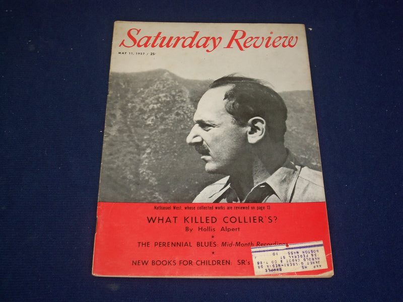 1957 MAY 11 SATURDAY REVIEW MAGAZINE - NATHANAEL WEST - SP 9451