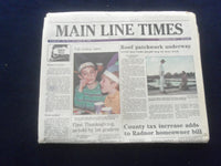 1995 NOV 23 MAIN LINE TIMES NEWSPAPER -RADNOR, PA- COUNTY TAX INCREASE - NP 6120