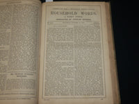 1858 HOUSEHOLD WORDS WEEKLY JOURNAL VOLUME 18 - CHARLES DICKENS - KD 6357