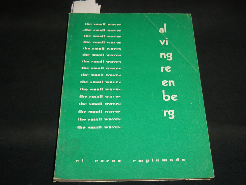 1965 THE SMALL WAVES SOFTCOVER BOOK BY ALVIN GREENBERG - DON MCINTOSH - J 8928