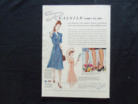 1942 MAY 11 LIFE MAGAZINE - RUFFLES IN FASHION - L 286