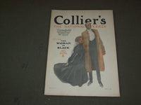 1910 APRIL 30 COLLIER'S MAGAZINE - THE WOMAN IN BLACK & OTHER STORIES - F 607