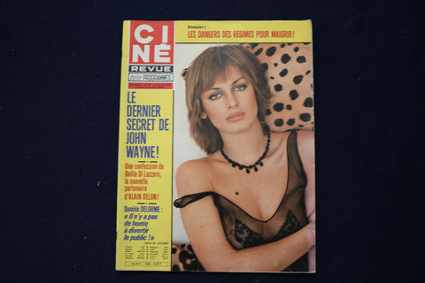 1980 JULY 10 CINE REVUE MAGAZINE - DALILA DI LAZZARO COVER - E 23517