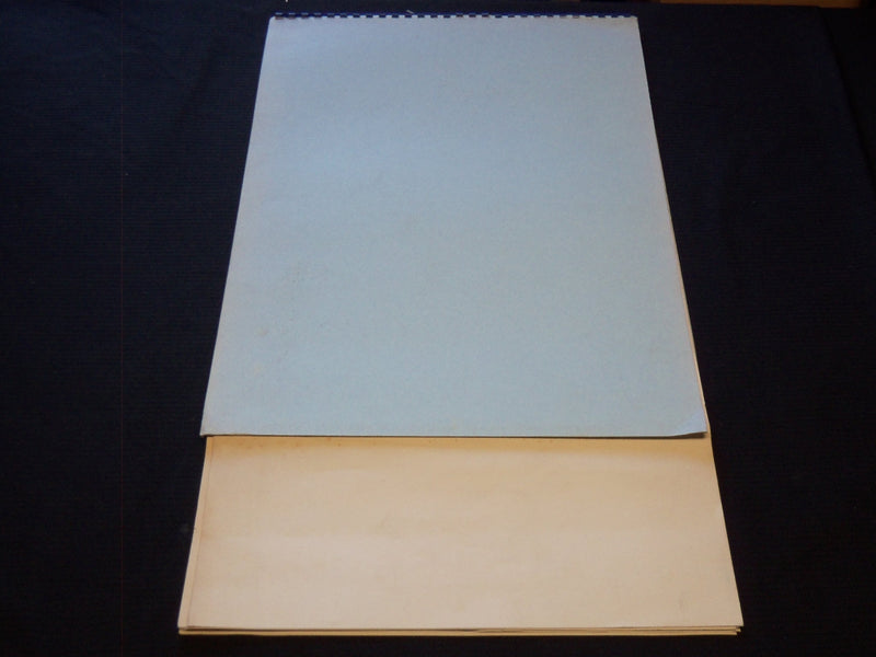 1954 BEAUX-ART HANGERS CALENDAR SALESMAN SAMPLE SHEETS BOOK - C 11