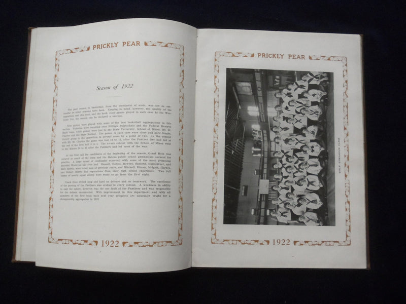 1922 THE PRICKLY PEAR INTERMOUNTAIN UNION COLLEGE YEARBOOK -HELENA, MT - YB 3113