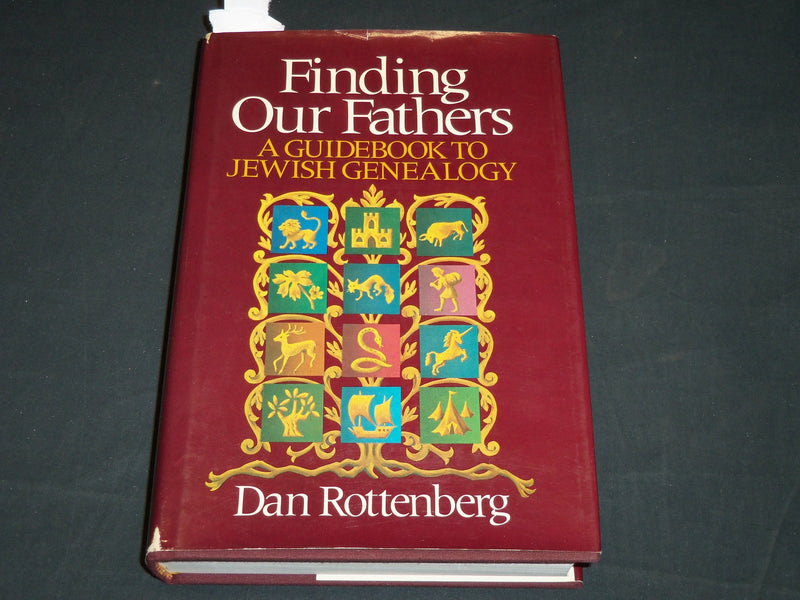 1977 FINDING OUR FATHERS BOOK INSCRIBED BY DAN ROTTENBERG - FIRST EDITION- D 456