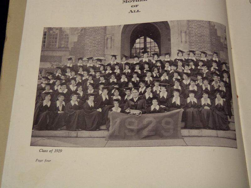 1929 ELMIRA MOTHER OF COLLEGES 75TH ANNIVERSARY BOOKLET - J 7935