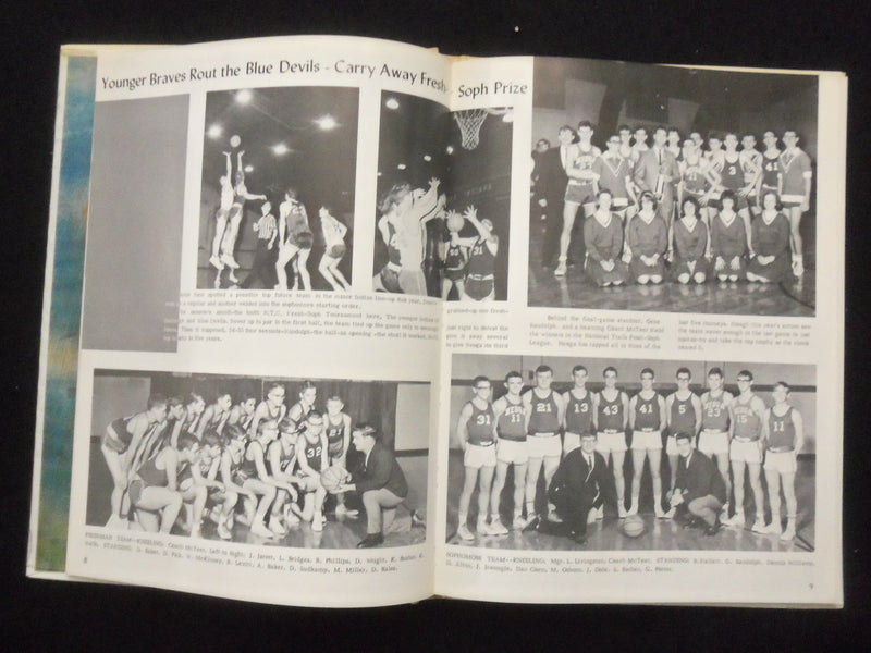 1966 TOMAHAWK NEOGA HIGH SCHOOL YEARBOOK - NEOGA, ILLINOIS - YB 3337