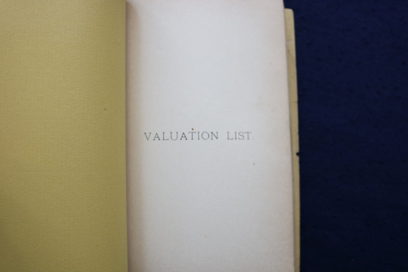 1888 WELLESLEY TOWN OFFICERS ANNUAL REPORT SOFTCOVER BOOK - K 906