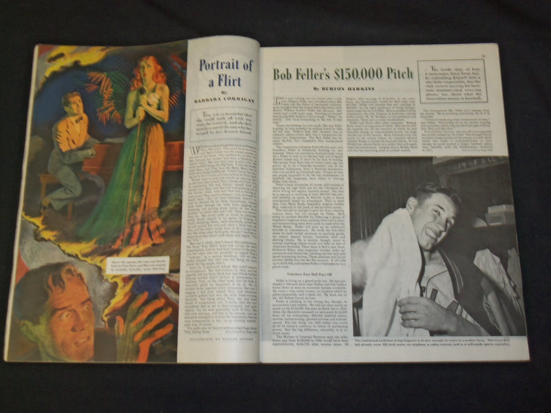 1947 APRIL 19 THE SATURDAY EVENING POST MAGAZINE - ILLUSTRATED COVER - SP 5524