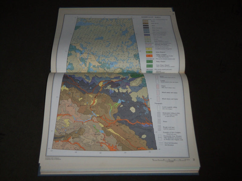 1969 ATLAS OF SASKATCHEWAN BOOK BY RICHARDS & FUNG - GREAT PRINTS - I 1574