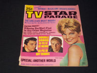 1966 APRIL TV STAR PARADE MAGAZINE - LINDA EVANS FRONT COVER - E 13253