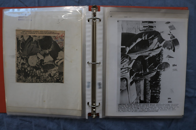 CHARLES DE GAULLE ORIGINAL NEWS PHOTOS BOOK #2 - 90 PHOTOS - #65
