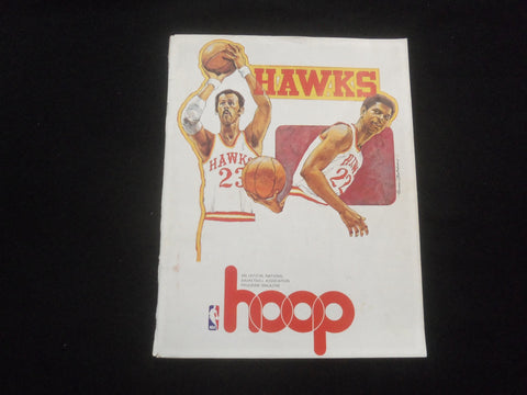 1978 MARCH 8 HOOP MAGAZINE - PHILADELPHIA 76ERS VS ATLANTA HAWKS - ST 457N