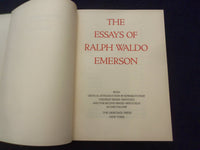 1941-44 ESSAYS OF RALPH WALDO EMERSON HARDCOVER BOOK -LIMITED ED. CLUB - KD 8310