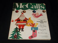 1954 DECEMBER MCCALL'S MAGAZINE - NICE FASHION FRONT COVER - E 5939