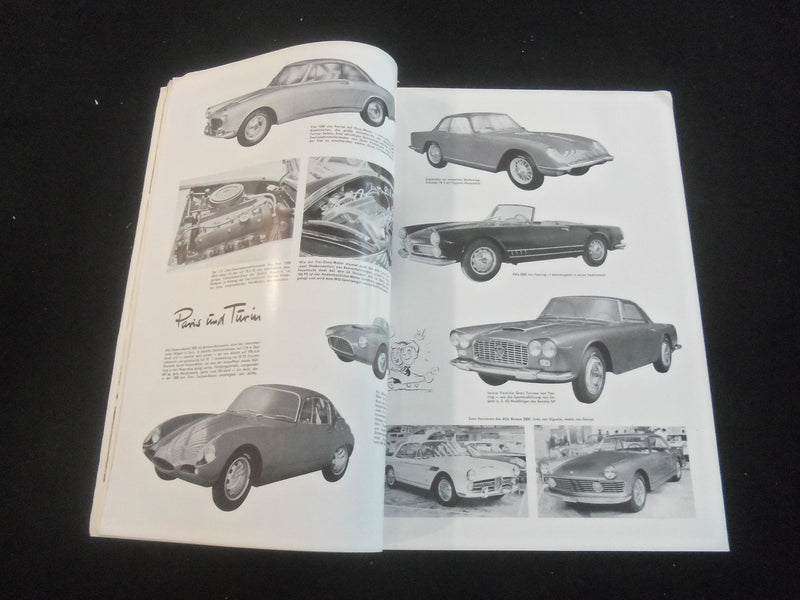 1958 WINTER MOTOR REVUE - EUROPA MOTOR MAGAZINE - AUTOMOBILES - GERMAN - J 7761
