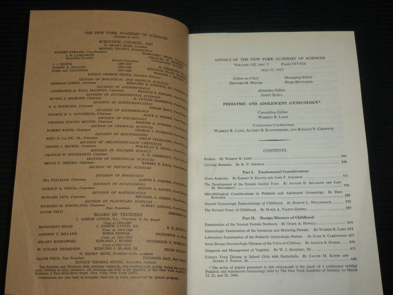 1963-1965 ANNALS OF THE NEW YORK ACADEMY OF SCIENCES BOOK LOT OF 3 - O 2366P