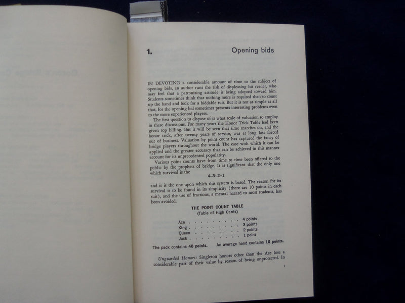 1964 GOREN'S BRIDGE COMPLETE HARDCOVER BOOK BY CHARLES H. GOREN - KD 8607