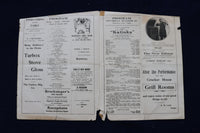 1916 LYCEUM THEATRE PROGRAM-LESS THAN DUST-MARY PICKFORD-NEW LONDON, CT - K 1459