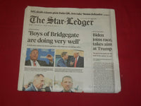 2019 APRIL 26 THE STAR-LEDGER NEWSPAPER - BIDEN JOINS RACES, TAKE AIM AT TRUMP