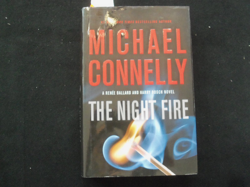 2019 THE NIGHT FIRE HARDCOVER BOOK BY MICHAEL CONNELLY - KD 9292
