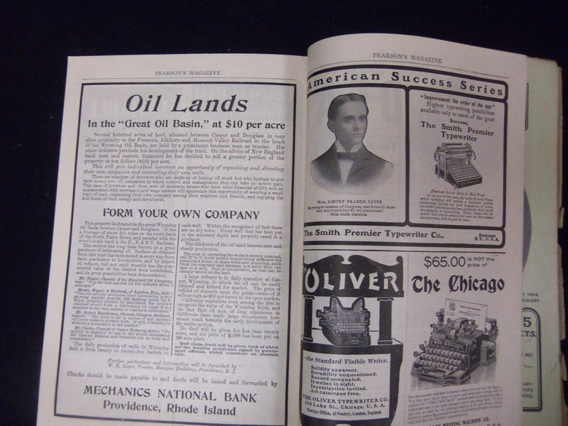 1902 APRIL PEARSON'S MAGAZINE - NICE STORIES, ADS & ILLUSTRATIONS - ST 2997