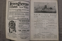 1920 FALL RIVER LINE JOURNAL - SOFTCOVER BOOK - K 3477