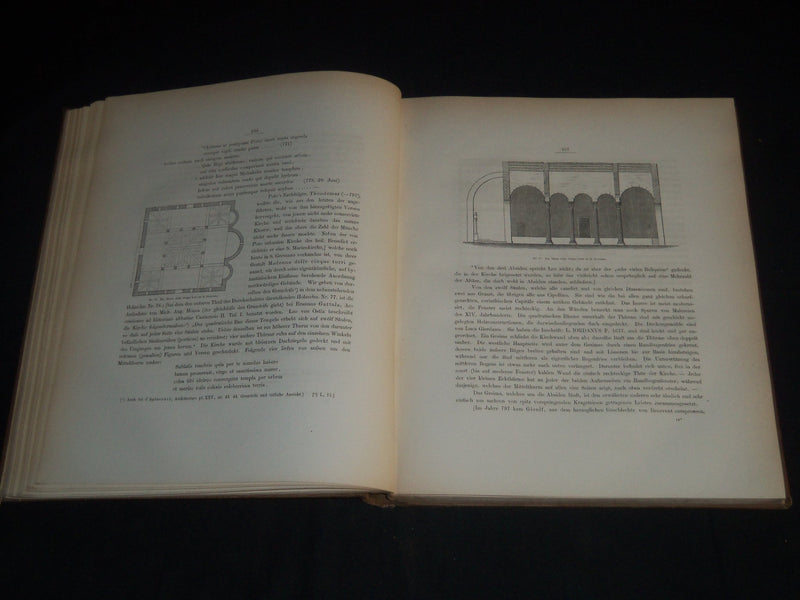 1860 DENKMAELER DER KUNST DES MITTELALTERS IN UNTERITALIEN VOLUME 1-4 - Z 165