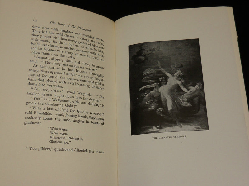 1925 THE STORY OF THE RHINEGOLD HARDCOVER BOOK BY ANNA ALICE CHAPIN - KD 2767S