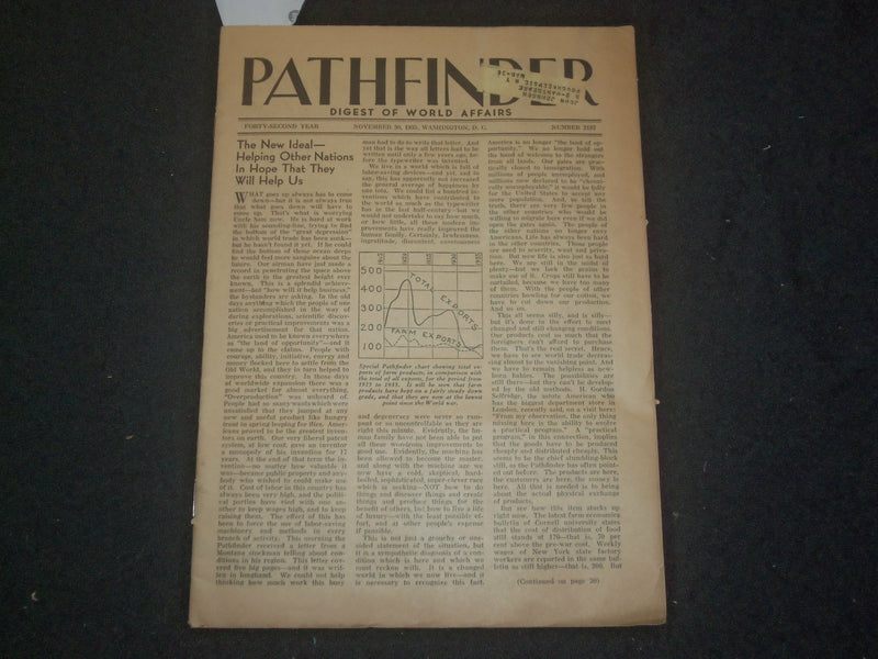 1935 PATHFINDER MAGAZINE - LOT OF 3 - J 6378