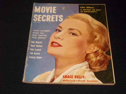 1955 APRIL MOVIE SECRETS MAGAZINE - GRACE KELLY COVER - E 13232