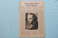 1934 DEC 2 NEW YORK TIMES BOOK REVIEW SECTION - FRANZ WERFEL'S NOVEL - NP 9165