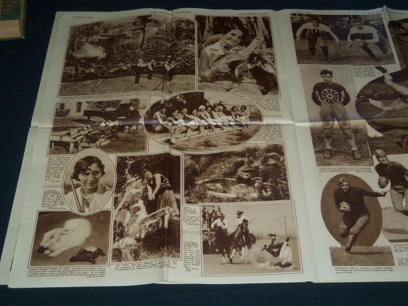1930 SEPTEMBER 28 ATLANTIC JOURNAL ROTO SECTION - BOBBY JONES - WILSON - NP 3887