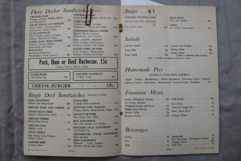 1940 SEPTEMBER-OCTOBER THE CALAMITY HOWLER SOFTCOVER BOOK - OHIO - K 3465