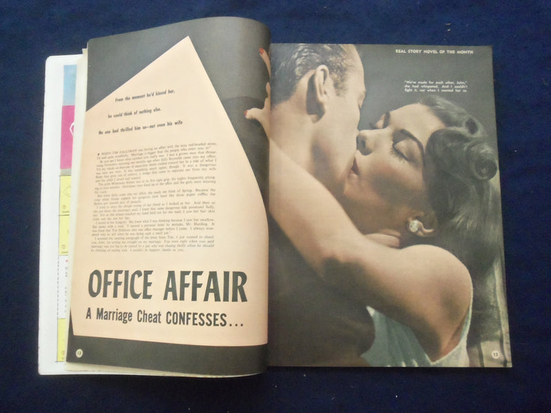 1952 MAY REAL STORY MAGAZINE - PAT BURRAGE COVER - SP 4781B